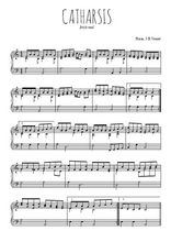 Téléchargez l'arrangement pour piano de la partition de Catharsis en PDF